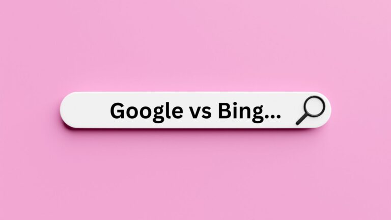 Google vs Bing..